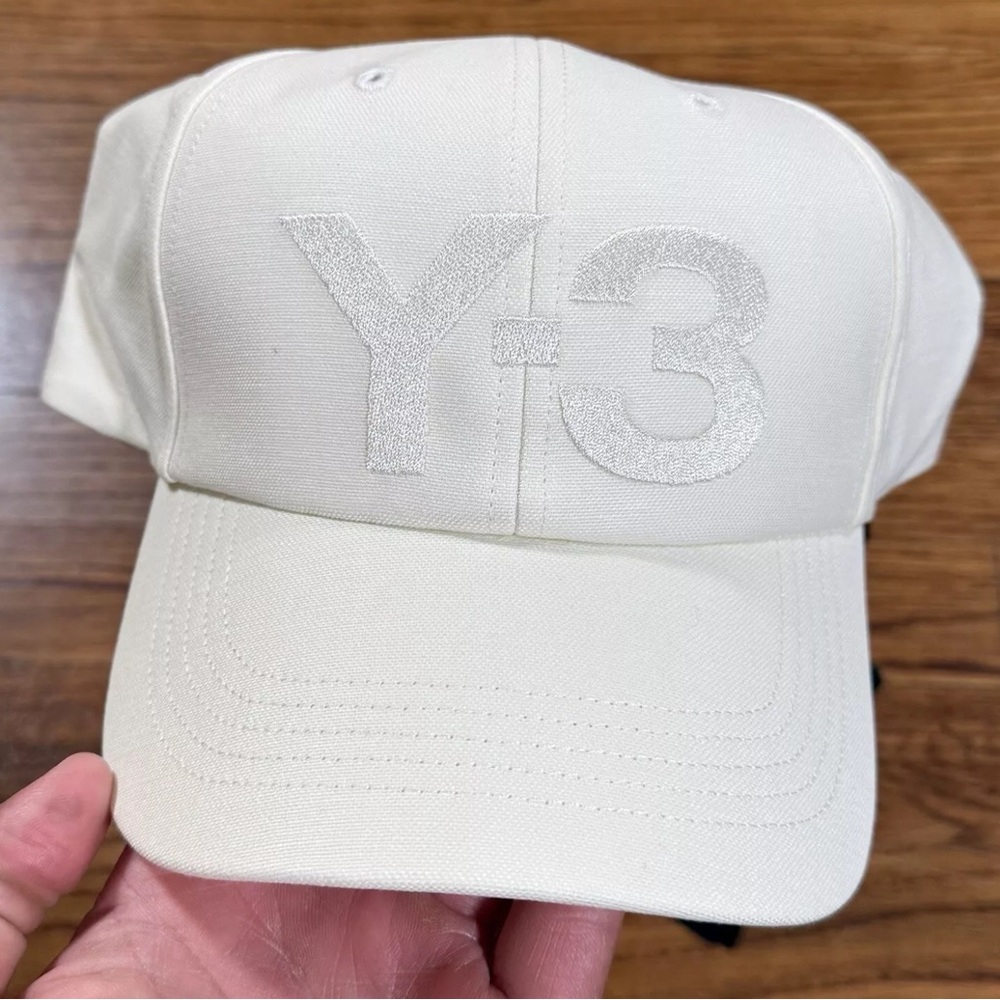 Y-3 Off-White Logo Cap Adidas NWT
